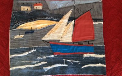 Art textile – Le bateau
