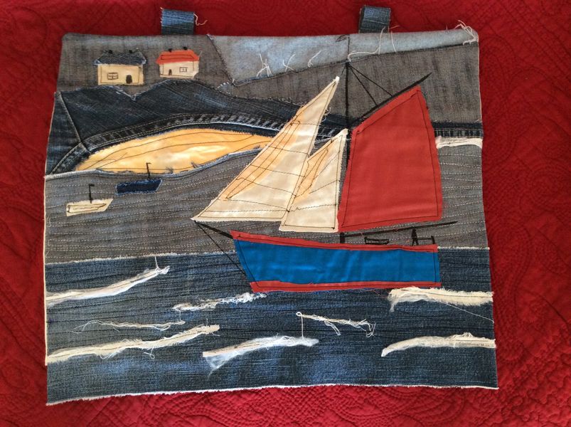 Art textile – Le bateau