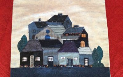 Art textile – Le village