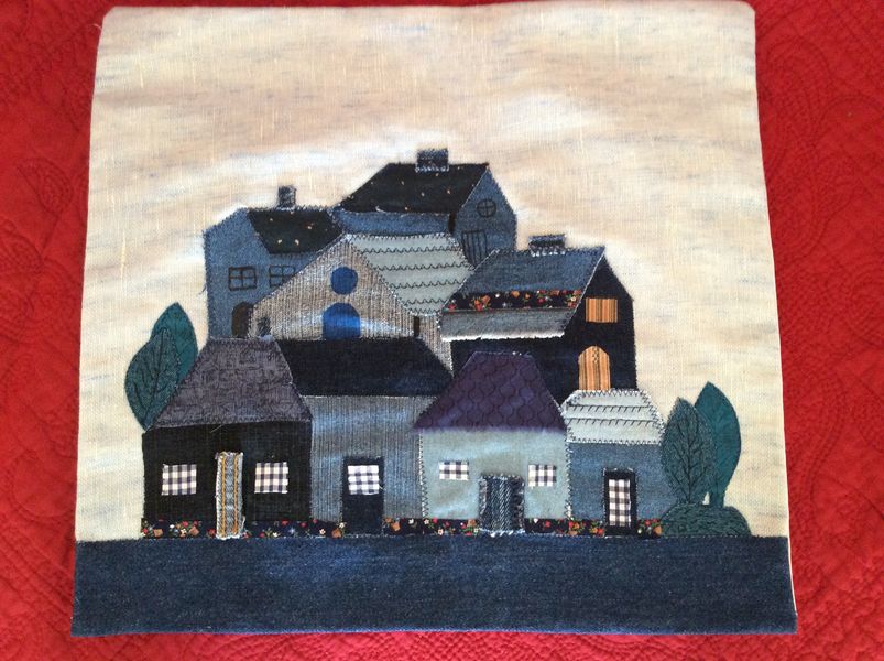 Art textile – Le village